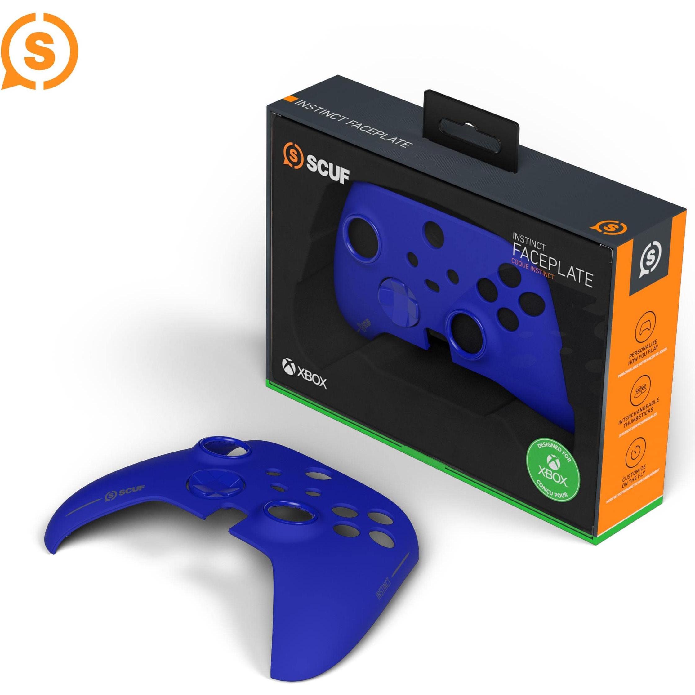 Scuf Kit mascherina Instinct - FP blu, anello blu, D-Pad ibrido blu, Accessori per controller gaming, Blu