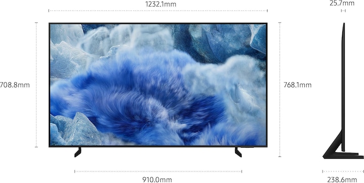 Image du produit Samsung QE55Q8FAAU (55", Q8F, LED, QLED, 4K, 2025)
