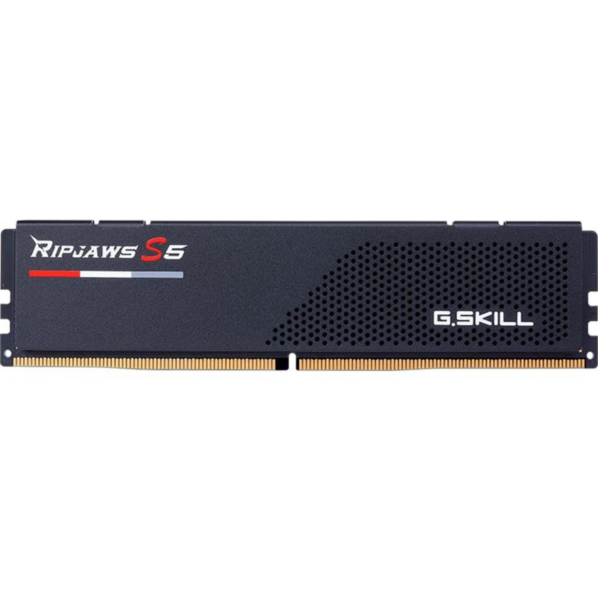G.Skill Ripjaws S5 (2 x 16GB, 6000 MHz, DDR5-RAM, DIMM), RAM, Schwarz