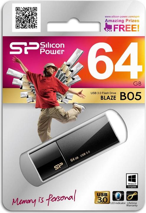 Actual product image Silicon Power Blaze B05 (64 GB, USB-A)