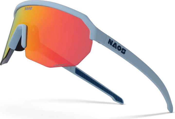 Black Red, Matte Skyblue