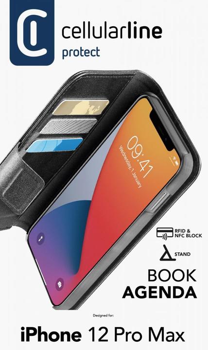 Produktbild Cellularline Book Agenda (Apple iPhone 12 Pro Max)
