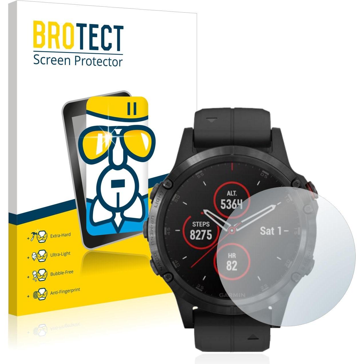 Thumbnail - BROTECT AirGlass Panzerglasfolie, Smartwatch Schutzfolie, Transparent