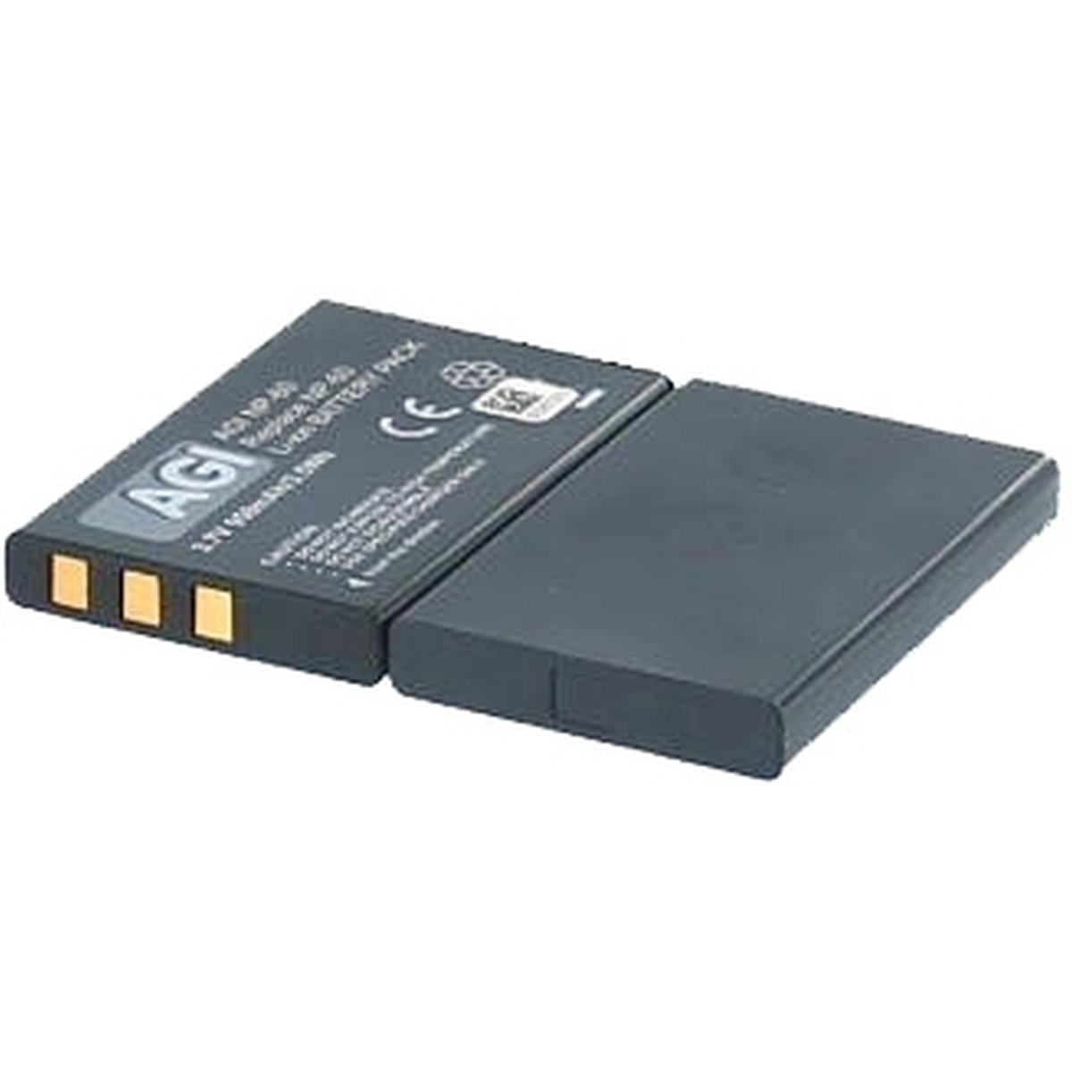 AGI 80628 - 1000 mAh - 3,7 V - Lithium-Ion (Li-Ion) - 1 Stück(e) (Akku), Kamera Stromversorgung, Schwarz
