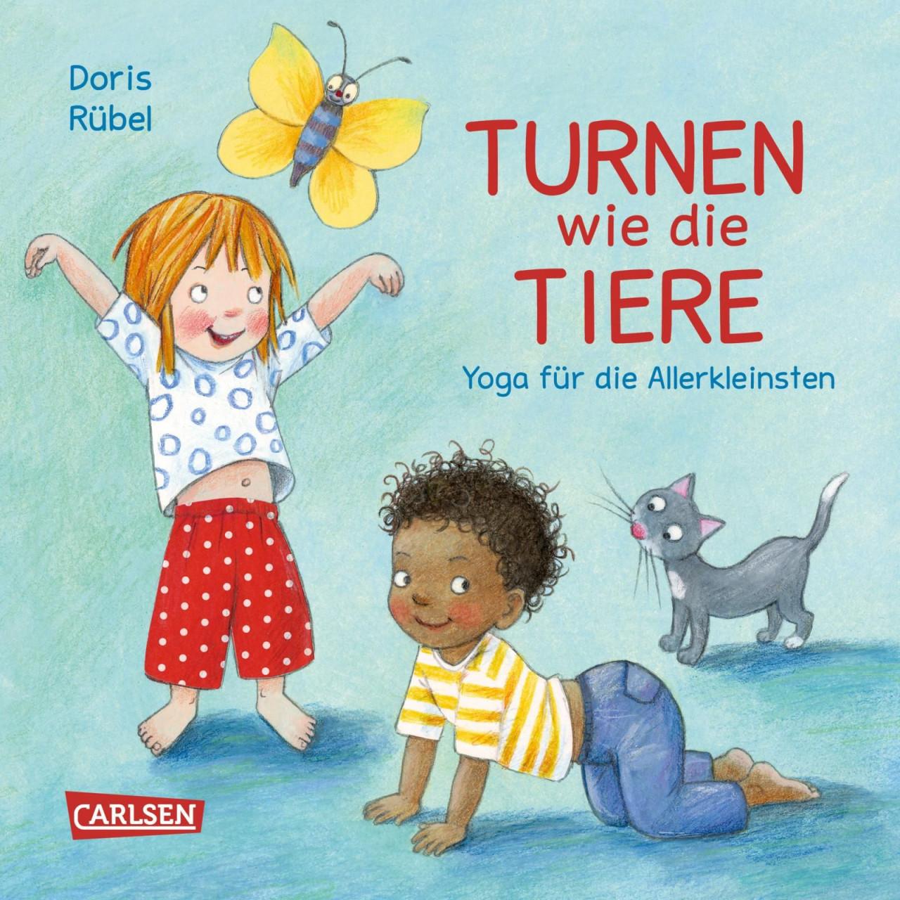 Turnen wie die Tiere, Kinderbücher von Doris Rübel