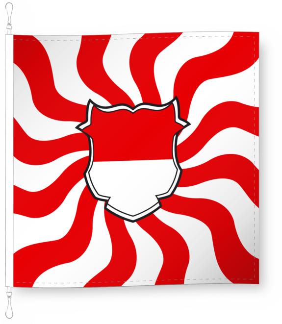 Actual product image Alpenfahnen Solothurn (80 x 80 cm)