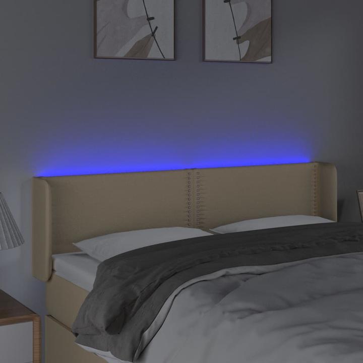 Produktbild vidaXL LED Kopfteil (147 x 16 x 88 cm)