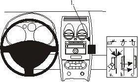 Actual product image Brodit ProClip Nissan Qashqai My. 07-13/Qashqai +2 My. 09