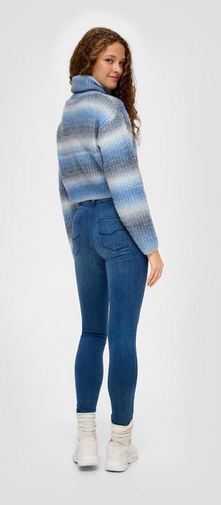 Produktbild s.Oliver Strickpullover Weicher Strickpullover mit Rollkragen (XL)