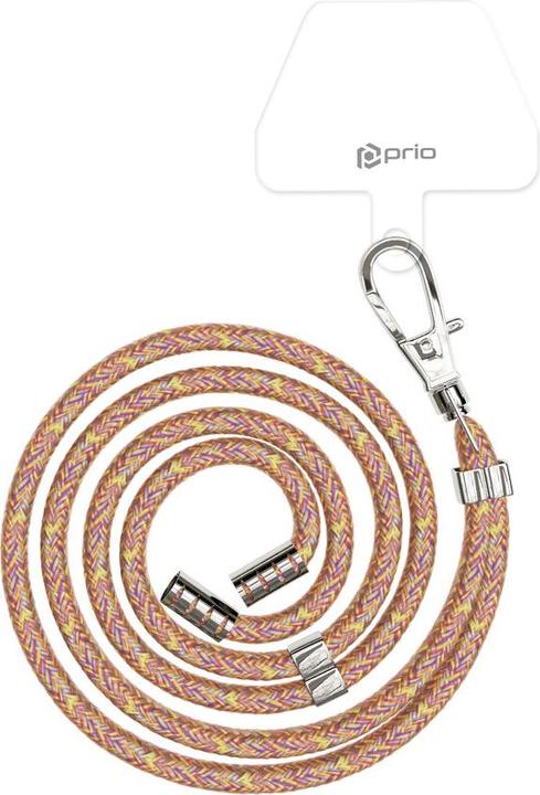 prio Universelles Handy-Umhängeband 0.7m Regenbogen-Mix