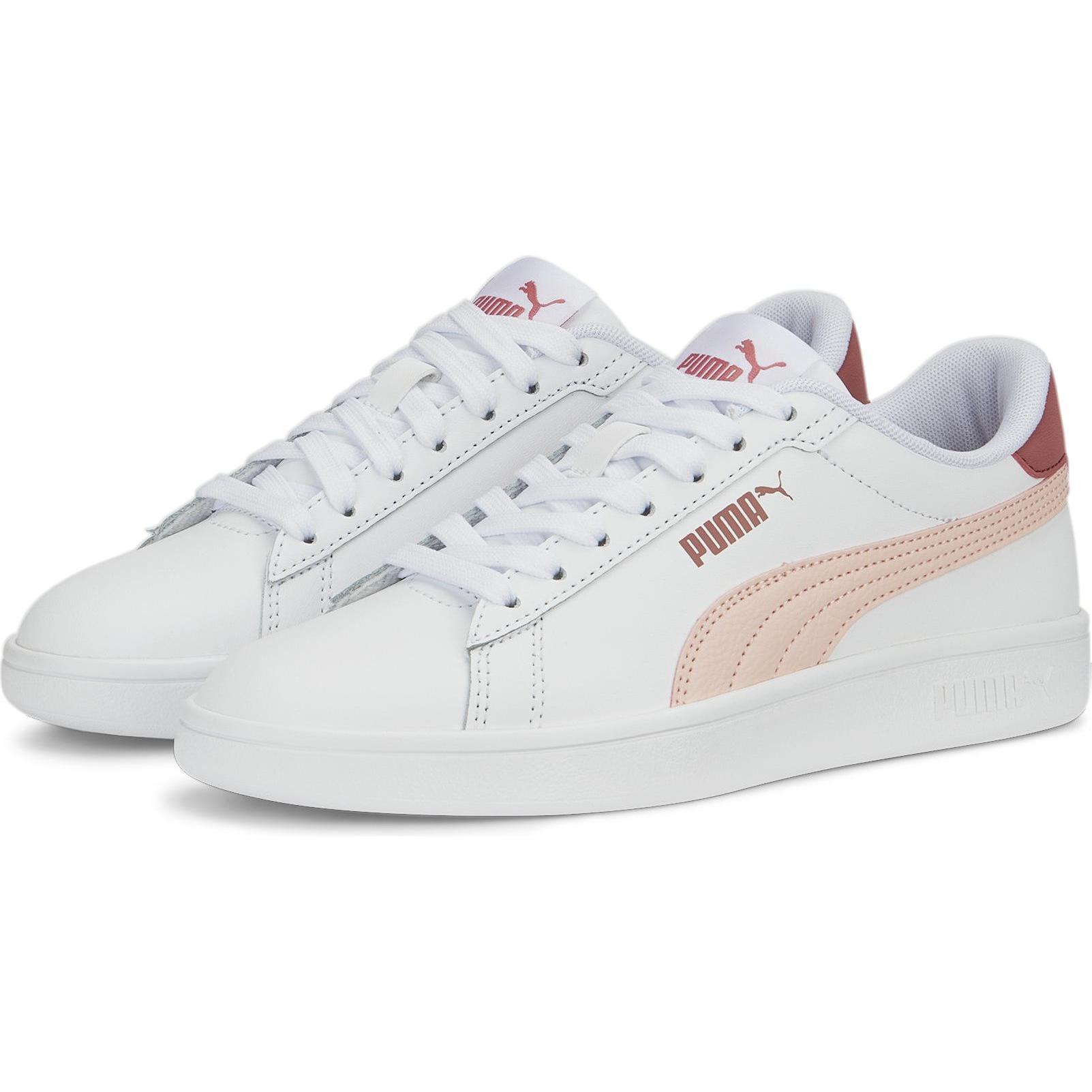 Puma, Unisex, Sneaker, Smash 3.0 L Jr, Weiss, (35.5)