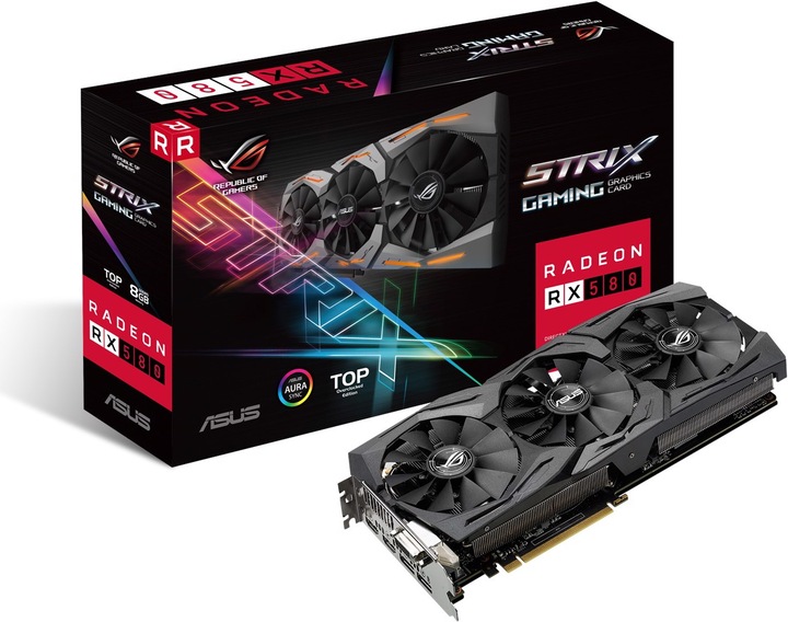 Actual product image ASUS Radeon ROG STRIX RX VEGA 64 O8G GAMING (8 GB)