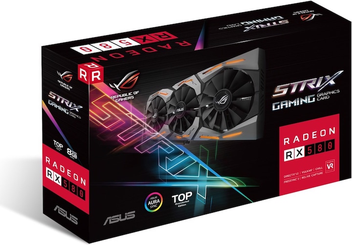 Actual product image ASUS Radeon ROG STRIX RX VEGA 64 O8G GAMING (8 GB)