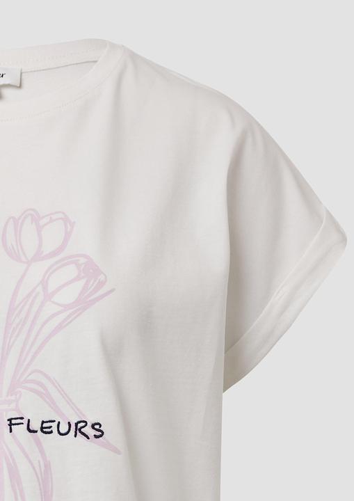 Produktbild S.Oliver T-Shirt T-Shirt mit Frontprint im Relaxed Fit (34)
