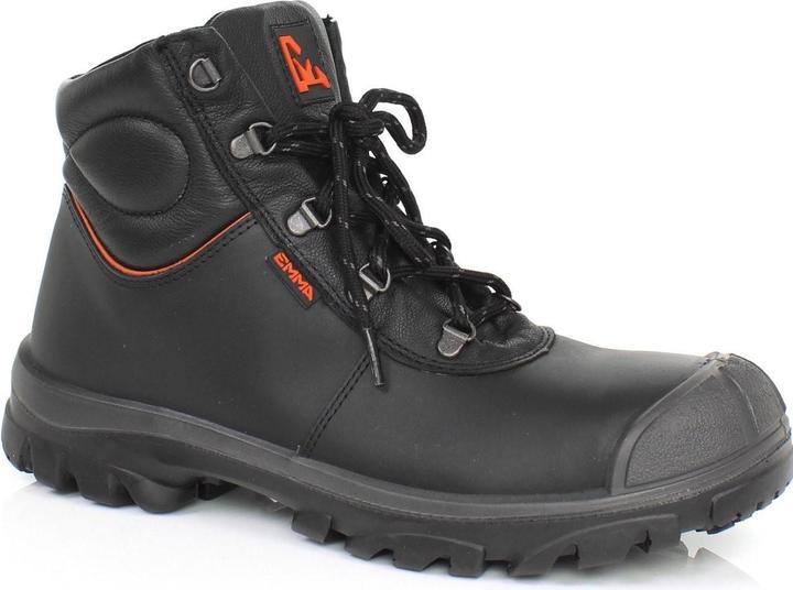 Produktbild Emma Sicherheitsschuhe Hoch Leder, Stahl 42 S3 Schwarz (S3, 42)