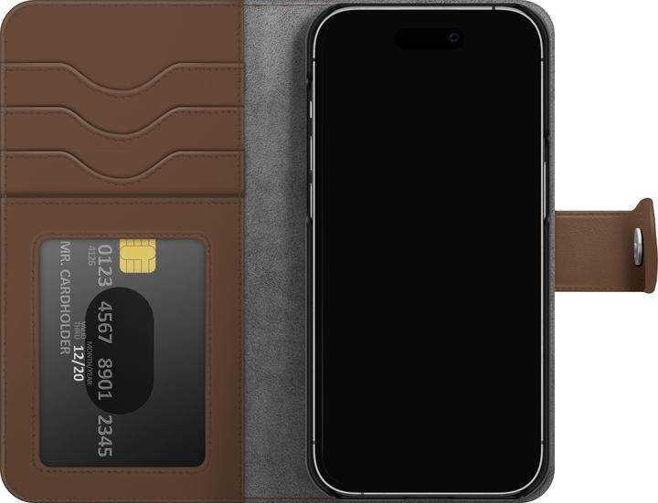 Immagine prodotto iDeal Of Sweden Portafoglio magnetico per iPhone 15 Pro Max +, marrone (Apple iPhone 15 Pro Max)