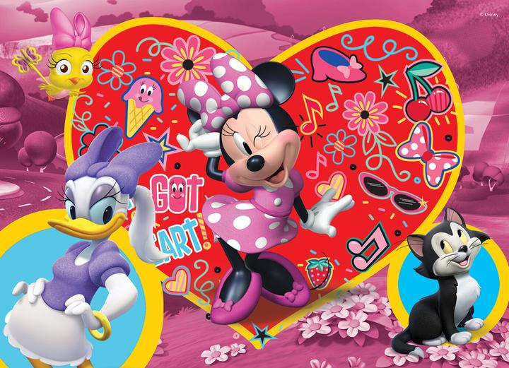 Produktbild Lisciani 108 Stk. - Minnie Maus (108 Teile)