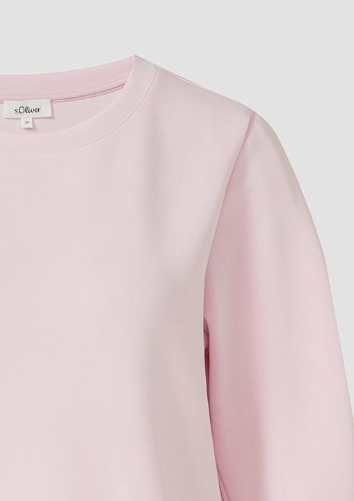 Produktbild s.Oliver Sweatshirt Sweatshirt aus Scuba mit 3/4-Arm (34)