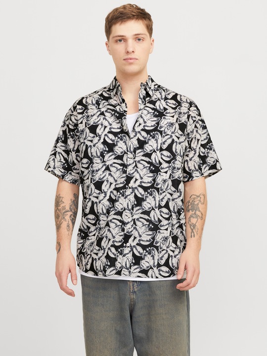 Image du produit Jack & Jones Jorjoshua Split Aop Shirt Ss Ln (XXL)