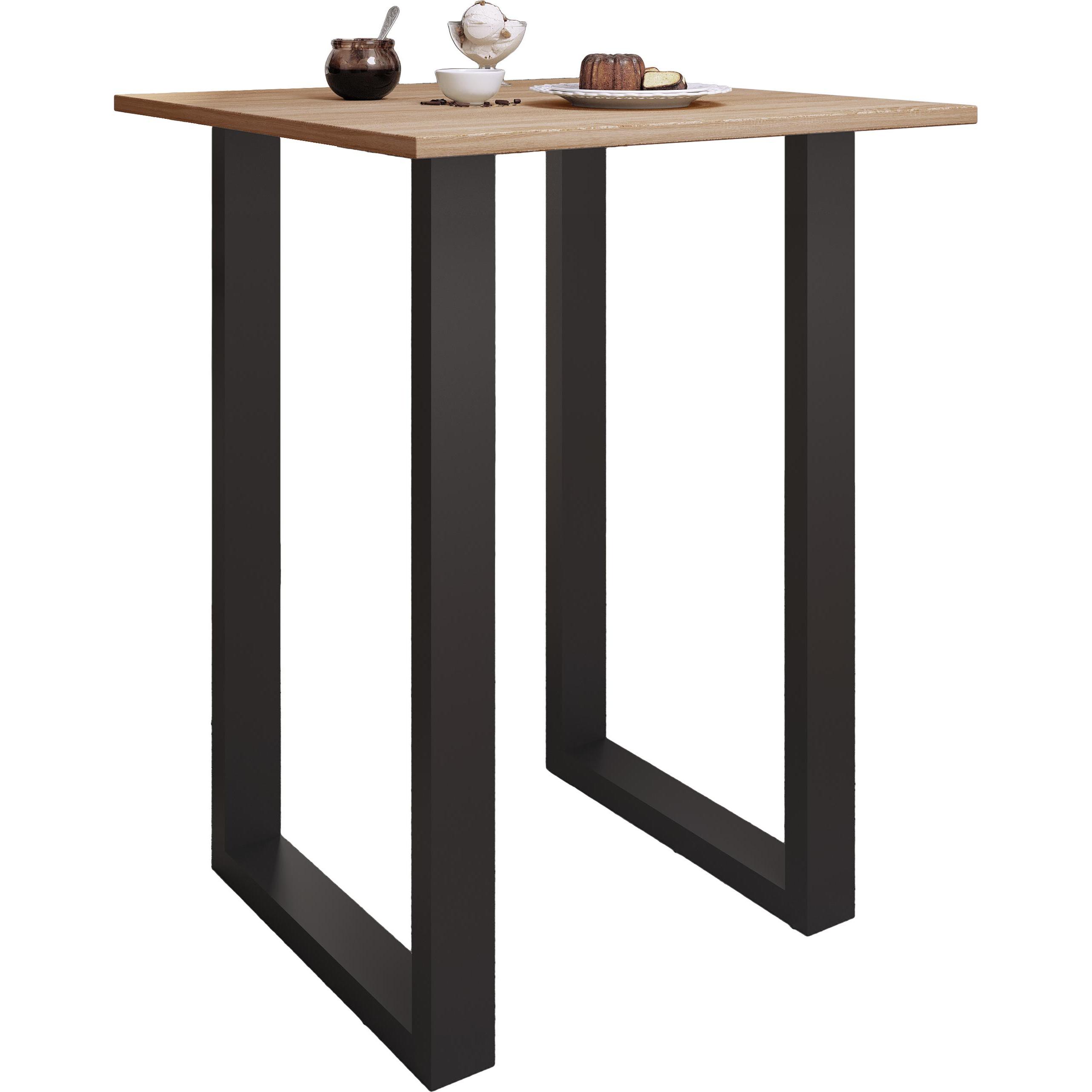 Thumbnail - VCM, Bartisch, Holz Bartisch Stehtisch Xona 80x80 (80 x 80 x 102 cm)