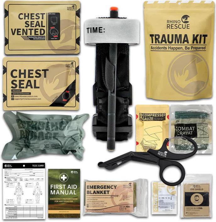 Produktbild Rhino Rescue Tactical Trauma Kit (Erste Hilfe Set Zubehör)