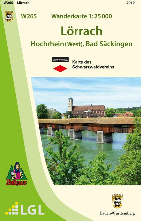 Produktbild Topograph.Wanderk.BW Lörrach