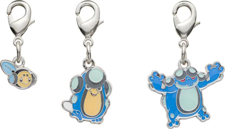 Image du produit Pokémon Pokemon Center - Tympole, Palpitoad, Seismitoad Schlüsselanhänger - 3 Stück