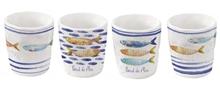 Produktbild Easy Life Bord de Mer, 4er Set Kaffeetassen (assortiert),120ml (120 ml, 4 x)