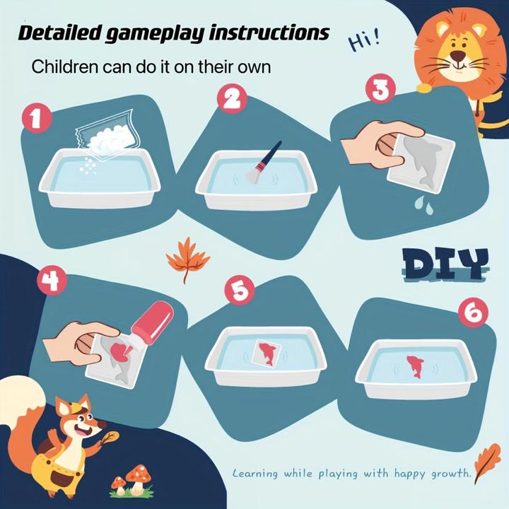 Image du produit Activity Board DIY Magic Water Elf Kit - nouveau jouet éducatif fait main, plus sûr et plus durable