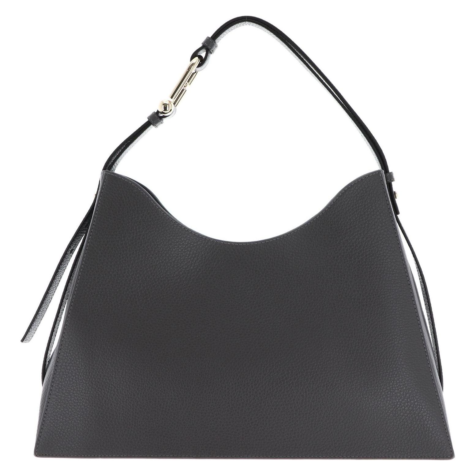 Furla, Damen, Handtasche, Nuvola Hobo Bag, Grau