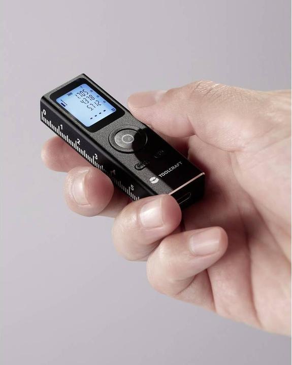 Actual product image Toolcraft P30 Mini Laser-Entfernungsmesser 30 m (30 m, 650 nm)