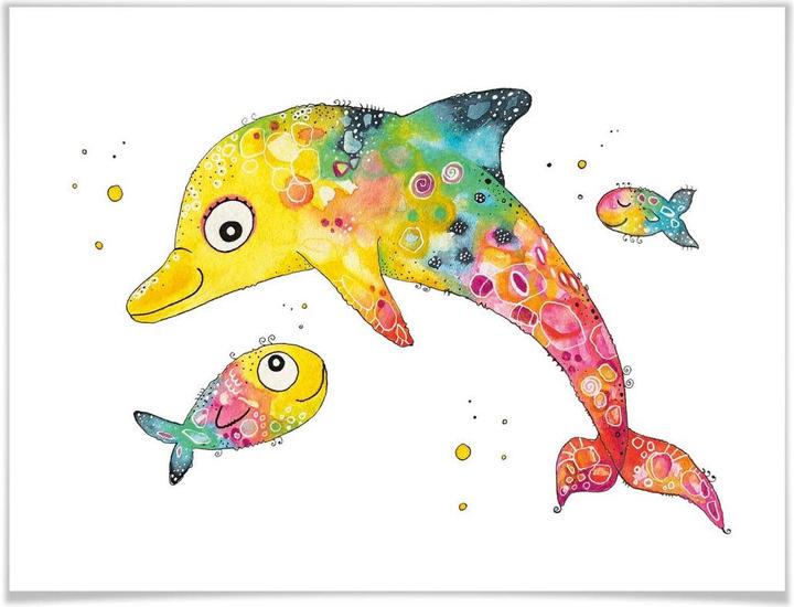 Image du produit Trenddeko Dauphin (50 x 40 cm)