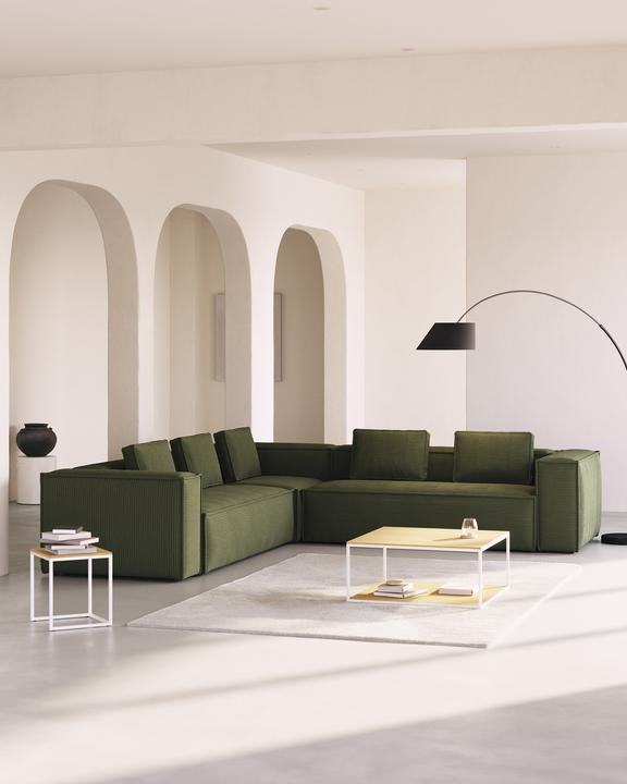 Immagine prodotto Kave Home Blok (5 posti, Divano ad angolo)