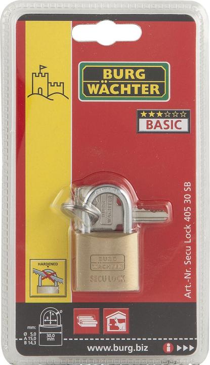 Image du produit Burg Wächter Cadenas Secu-Lock 405 30