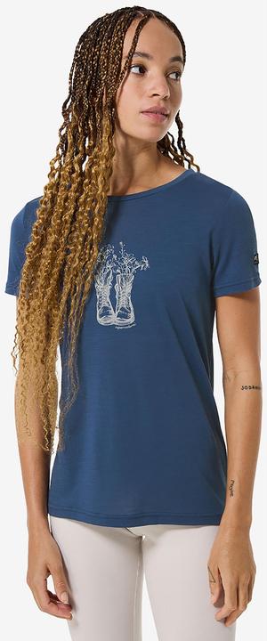 Actual product image Super Natural W Flower Boots Tee (S)