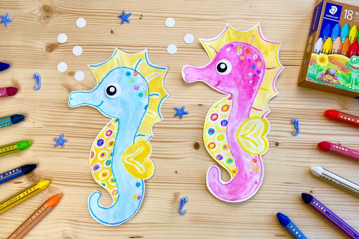 Produktbild Staedtler Wachsmalkreide 'Noris junior' (6 Farben, 6 x)