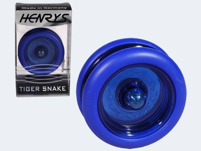 Produktbild Henrys A00030-0808 - Yo-Yo Tiger Snake, blau/blau (farblich sortiert)