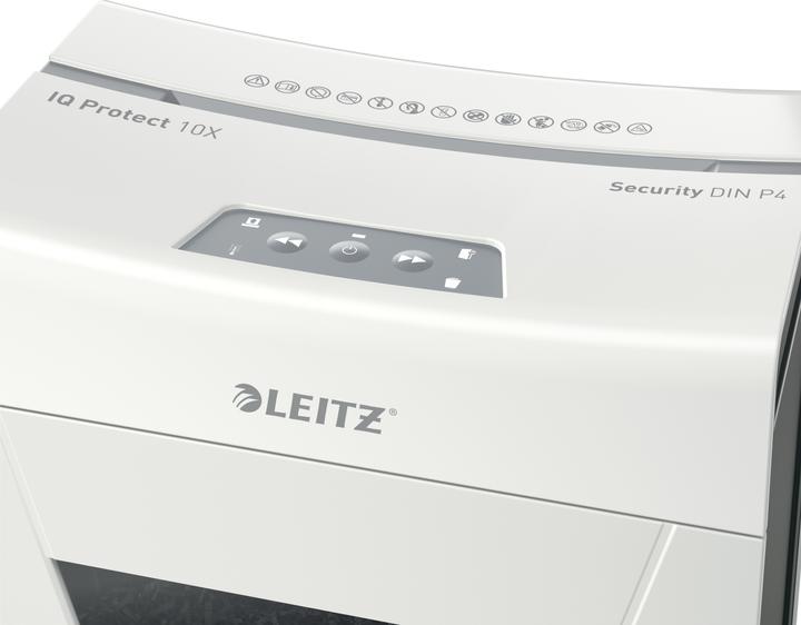 Produktbild Leitz IQ 10X PROTECT PREMIUM - Aktenvernichter (Partikelschnitt)