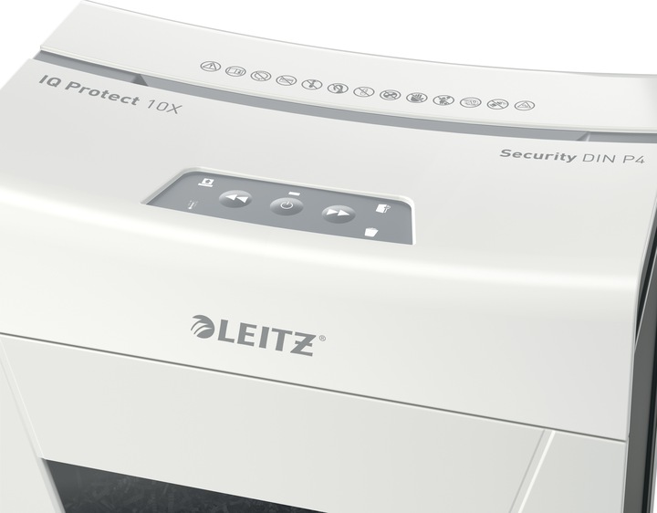 Actual product image Leitz IQ 10X PROTECT PREMIUM - Document shredder (Particle cut)