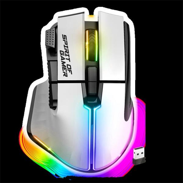 Actual product image Spirit Of Gamer Pro M5 Artic Wireless (Cable, Wireless)