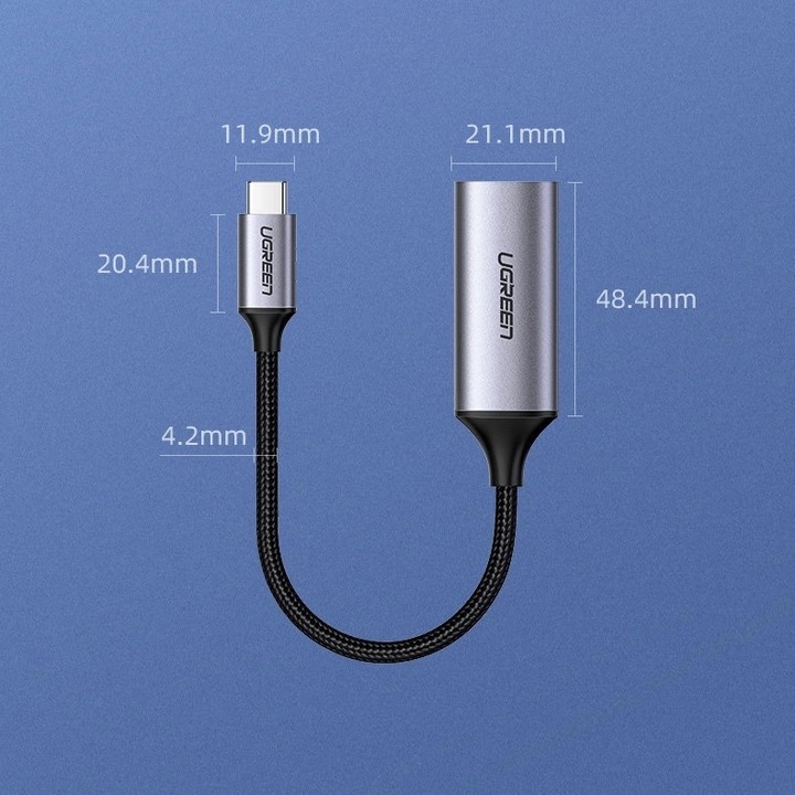 Image du produit Ugreen Adaptateur USB-C vers HDMI (USB-C, 10 cm)