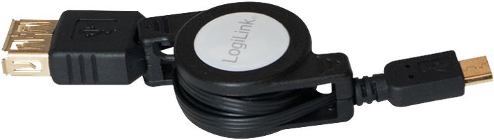 Productafbeelding LogiLink USB OTG-kabel (0.75 m, USB 2.0)