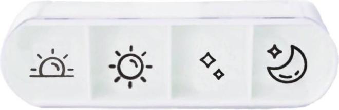 Actual product image Depa Medyczny tygodniowy pojemnik na lekarstwa kasetka