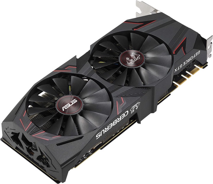 Actual product image ASUS GeForce CERBERUS GTX 1070TI A8G (8 GB)