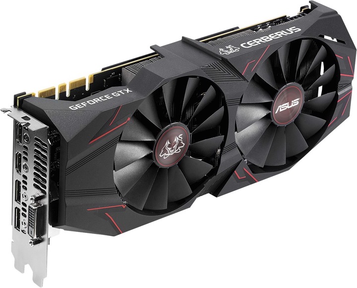 Actual product image ASUS GeForce CERBERUS GTX 1070TI A8G (8 GB)