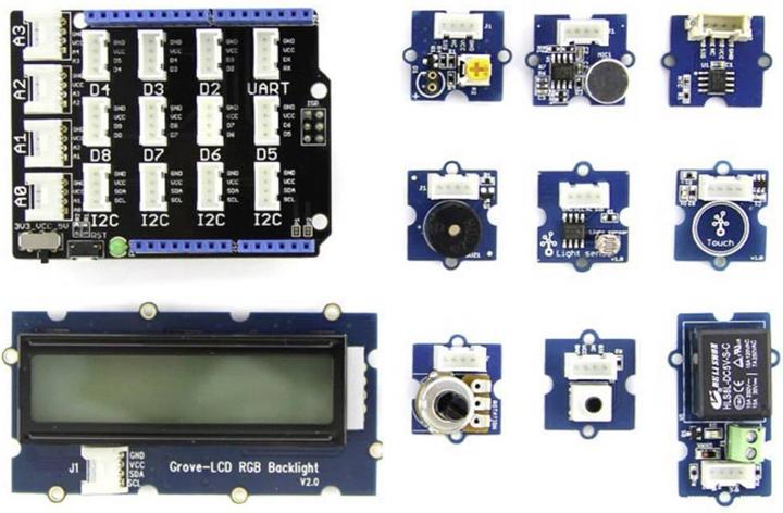 Actual product image Seeed Studio Grove Starter Kit for Arduino