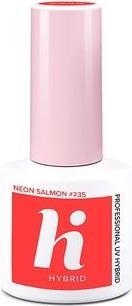 Actual product image Hi Lacquer 235 Neon Salmon 5ml (Neon salmon)