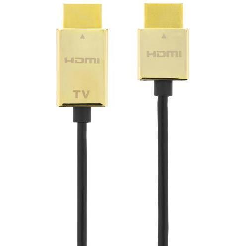 Thumbnail - Deltaco HDMI-1043-K - 3 m - HDMI Typ A (Standard) - HDMI Typ A (Standard) - 10,2 Gbit/s - Schwarz (3 m, HDMI), Video Kab...