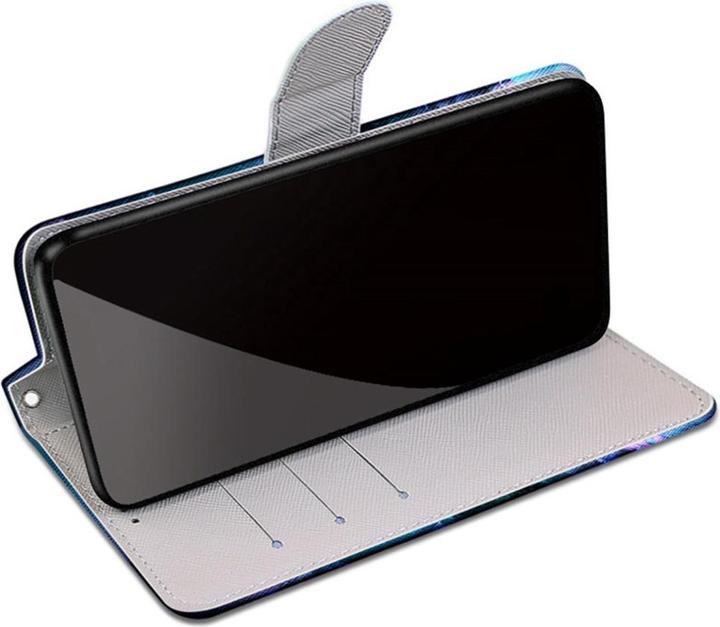 Actual product image Cover-Discount Galaxy S22+ - Leather Case Cover Nebula (Samsung Galaxy S22+)