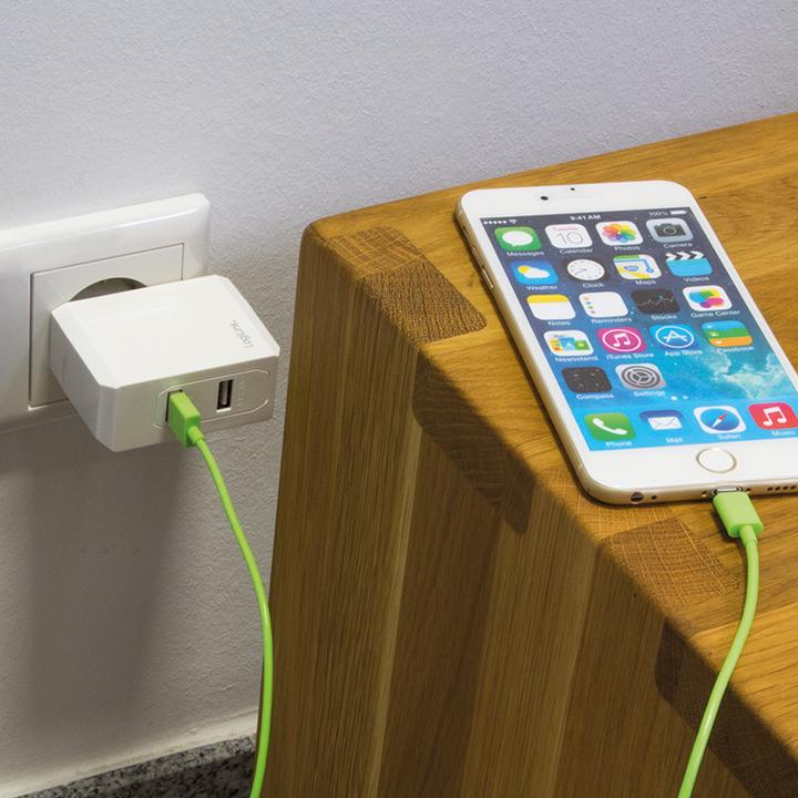 Produktbild LogiLink USB Steckdosenadapter (17 W)